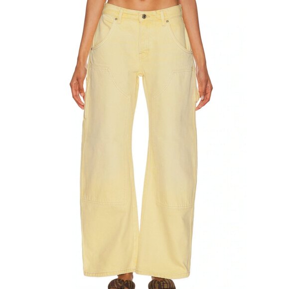 EB Denim Denim - EB Denim The Enzo Double Knee Carpenter in Butter Size 26